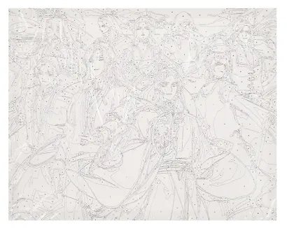 Картина по номерам на подрамнике 40х50 см. Благословение небожителей. Небожители - фото 3