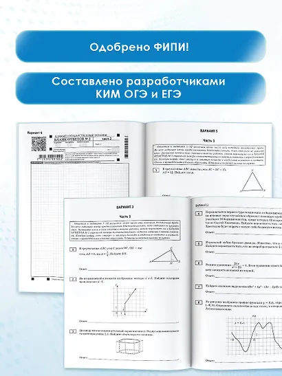 ЕГЭ-2025. Математика. Профильный уровень. 20 тренировочных вариантов экзаменационных работ для подготовки к ЕГЭ - фото 5