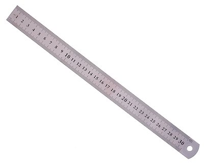 Линейка 30 см, металлическая, GoodMark - фото 1