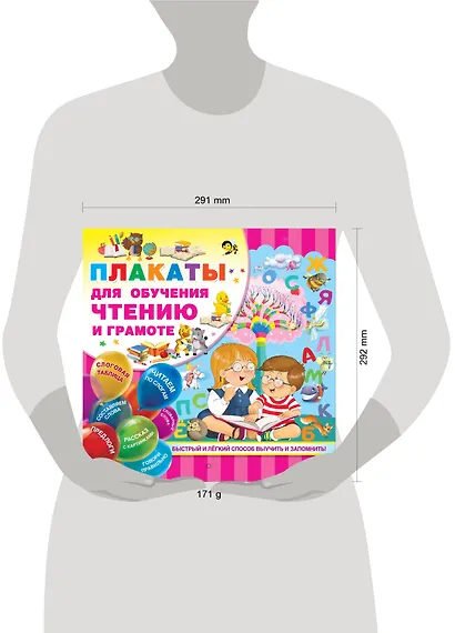 Плакаты для обучения чтению и грамотности - фото 3