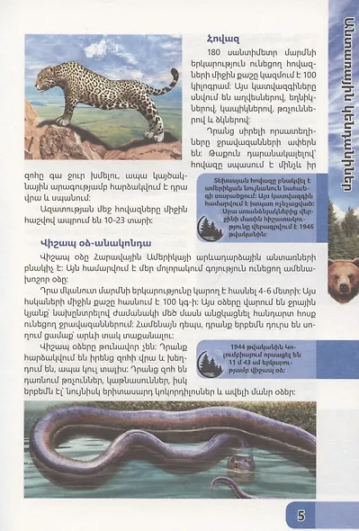 В мире знаний. В мире животных (на армянском языке) - фото 4