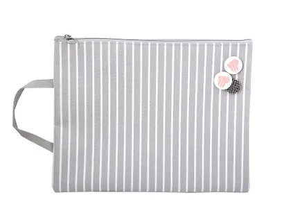 Папка для тетрадей А4 "Значки" на молнии, в ассортименте - фото 1