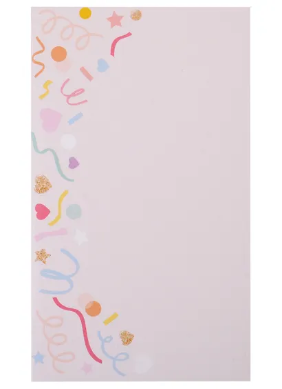 Карточки банкетные "Конфетти" (10шт.) - фото 1