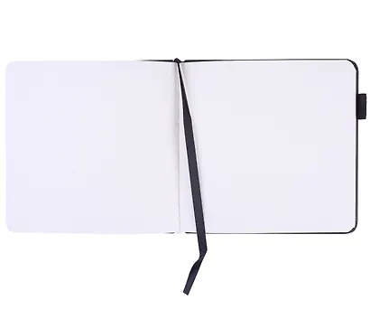 Скетчбук 140*140 80л "SKETCH UP. Черный" белый офсет 100г/м2, тв.подложка - фото 3