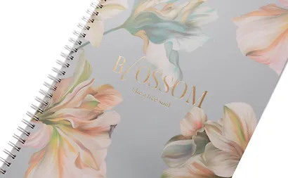 Тетрадь общая «Blossom. Лилии», 96 листов в клетку, А4 - Be Smart - фото 3