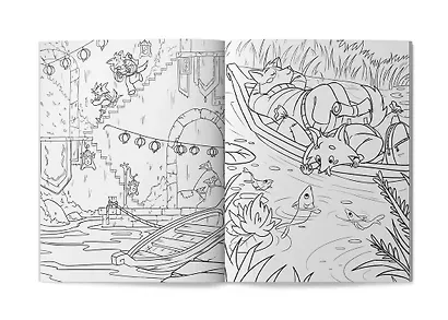 В поисках приключений: сокровища леса: книжка-раскраска - фото 2