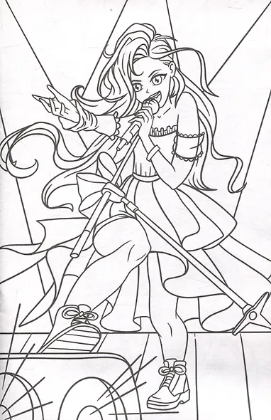 АНИМЕ-РАСКРАСКА. МИР АНИМЕ - фото 3