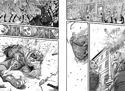 Атака титанов. Книга 14 (Том 27, 28) (Attack on Titan / Атака на титанов / Shingeki no Kyojin). Манга - фото 7