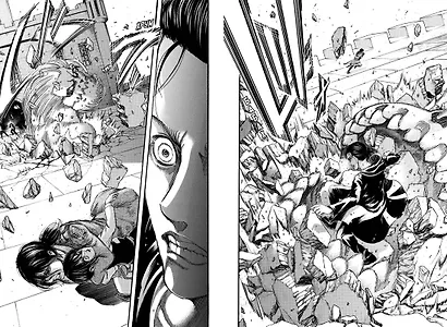 Атака титанов. Книга 15 (Том 29, 30) (Attack on Titan / Атака на титанов / Shingeki no Kyojin). Манга - фото 7