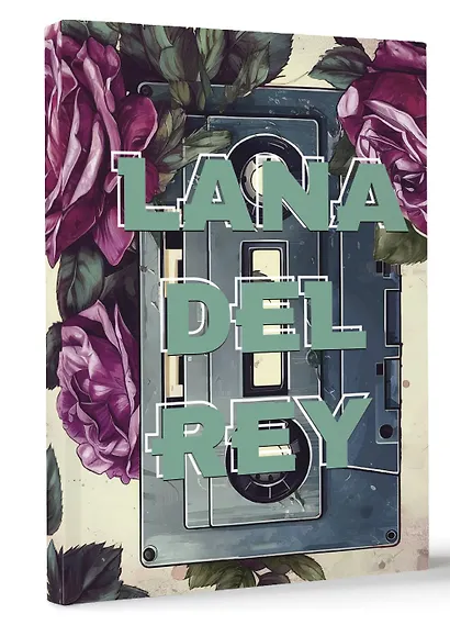 Ежеденевник недат. А5 80л "Lana Del Ray. Дневник фаната" - фото 3