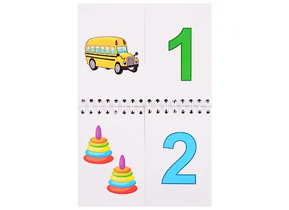 Перекидной тренажер. Математика. Цифры. Числа. Счет - фото 3