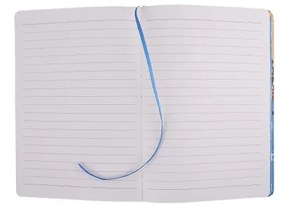 Блокнот с магнитной застежкой Moomin "Муми-тролль и Снусмумрик на мосту", 256 страниц, 13х19 - фото 3