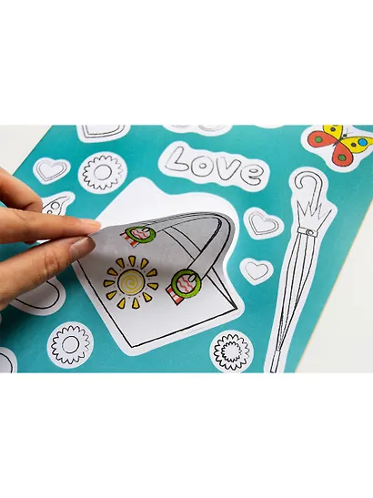 Активити-наклейки для девочек - фото 3