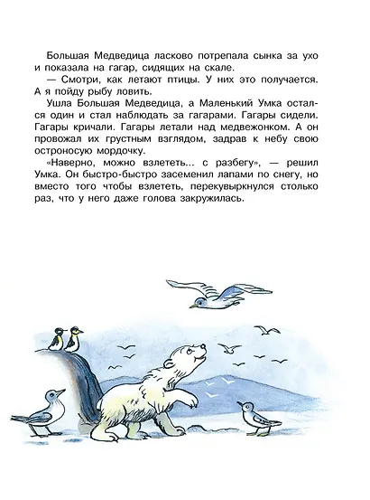 Умка хочет летать. Рисунки В.Сутеева - фото 4