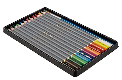 Карандаши цветные 12цв акварельные "Студия" худож., заточен., карт.уп., ГАММА - фото 3