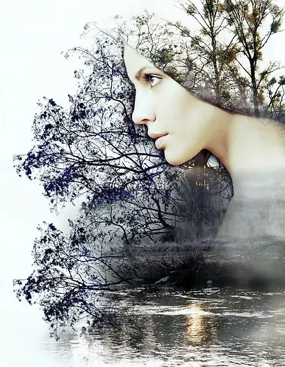 Холст с красками по номерам "Богиня природы", 30 х 40 см - фото 1