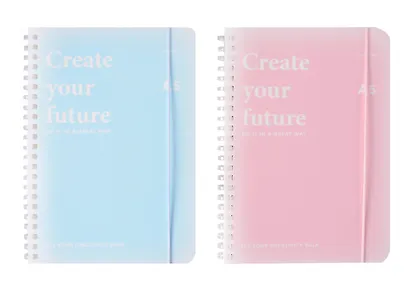 Тетрадь 70 листов в клетку "Light and Poem", резинка, в ассортименте, Yoi - фото 5