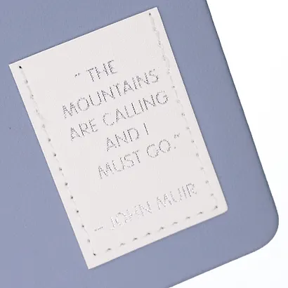 Ежедневник недат. А5 152л "NUANCES" дымка, 7Б, иск.кожа, тв.переплет, тонир.блок, нашивка с тисн.фольгой, скругл.углы, ляссе, инд.уп - фото 4