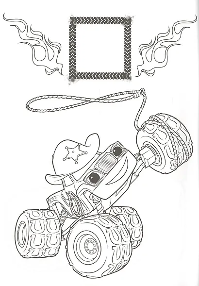 Вспыш и чудо-машинки. Раскраска с наклейками. На полной скорости - фото 3