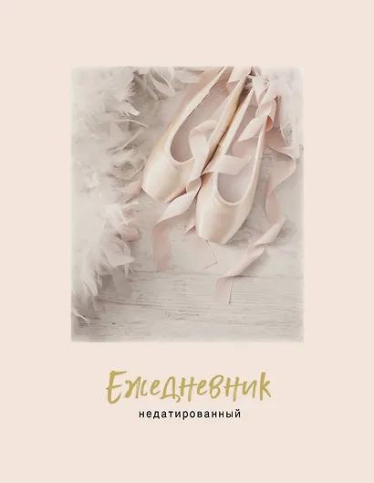 Ежедневник «Пуанты» недатированный, А5, 120 листов - фото 1