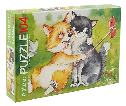 Пазл "Селфи" для детей 104 элемента 320х220мм - фото 1