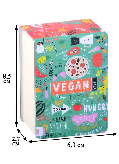 Блокнот А7 250л нелин. "Микс 2" склейка, ассорти, карт.дисплей - фото 2