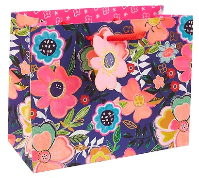 Пакет А5 18*23*10 "Цветы" жен., бум.мат.ламинат - фото 1