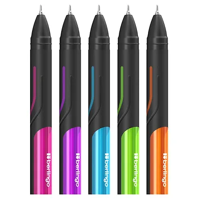Ручка шариковая Berlingo, Color Zone stick, синяя 0,7 мм, в ассортименте - фото 4