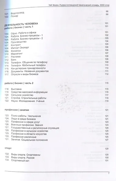 Русско-голландский тематический словарь. 9000 слов - фото 5