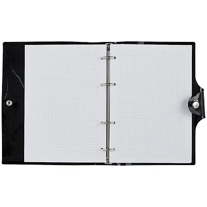 Тетрадь на кольцах в клетку Listoff, "Illusion. No 4", 120 листов - фото 2