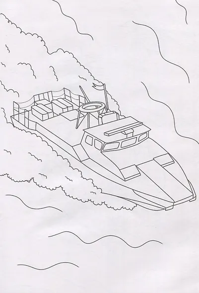 РАСКРАСКА А4 эконом. МОРСКОЙ БОЙ - фото 4