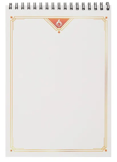 Геншин. Творческий блокнот cо стикерами A5. Хохочущий Лени - фото 5