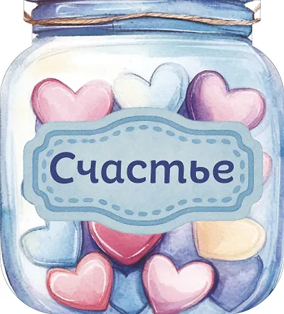 Записная книжка «Банка счастья. Драже. Счастье в банке на каждый день» 145х155 мм, 64 листа, Эксмо - фото 2
