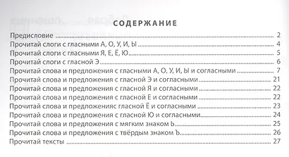 Я читаю. Слоги. Слова. Предложения. Тексты.  Для детей 6-7 лет - фото 2