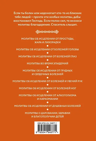 Молитвы о здоровье. Самые важные молитвы для защиты всей семьи (новое оформление) - фото 2