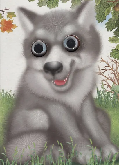 Лесные прятки. Книжка-картонка - фото 3