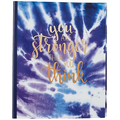 Тетрадь на кольцах в клетку Academy Style, Tie dye, 100 листов - фото 1