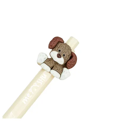 Ручка шариковая автоматическая синяя "Funny friends", в ассортименте, Meshu - фото 5