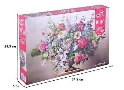 Пазл 1000 дет. Гламурный букет  Cherry Pazzl 30134 - фото 2