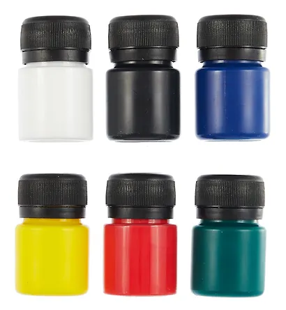 Краски акриловые 06цв 20мл "Декола" матовые, банка, к/к, ЗХК - фото 3