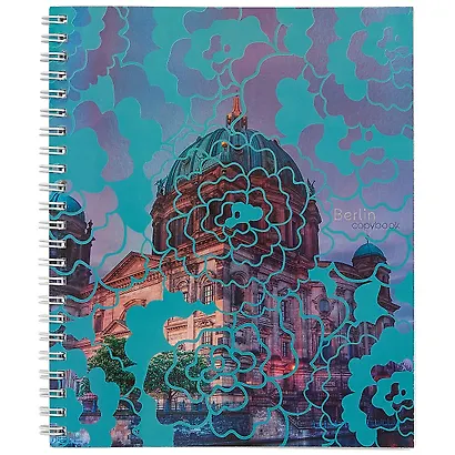 Тетрадь в клетку Unnika, "Сквозь лепестки", 96 листов, в ассортименте - фото 5