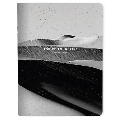 Тетрадь 48л кл. "Sence", дюны, карт.обл., ламинация, скрепка - фото 1