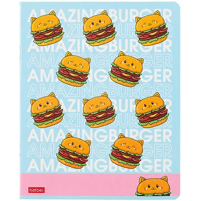 Тетрадь в клетку Hatber, "Котоеда", 48 листов, в ассортименте - фото 4