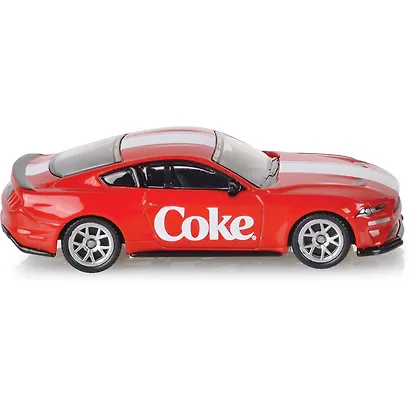 450030 Машинка литая коллекционная Motor City - Die-сast модель Coca-Cola 2018 Ford Mustang GT, масштаб 1:64 (металлическая), возраст 14+ - фото 6