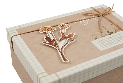 Коробка подарочная "My life" 21*14*8.5см, картон - фото 3