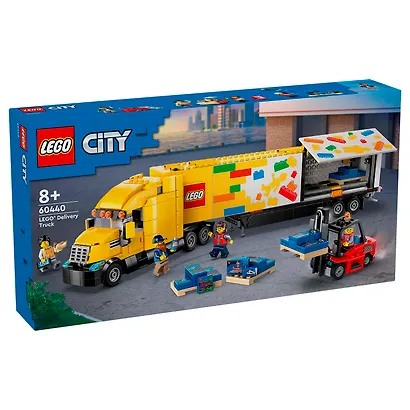 60440 Конструктор LEGO City Желтый грузовик, 1061 деталей, возраст 8+ - фото 9