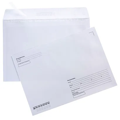 Конверт C5 (162*229) 25 штук 80г, "Кому-Куда", Hatber - фото 3