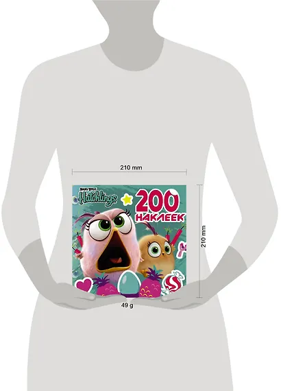 Angry Birds. Hatchlings. 200 наклеек - фото 3