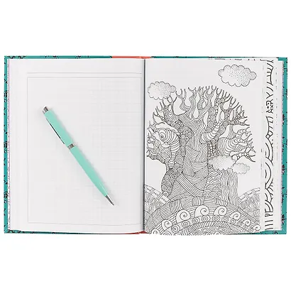 Записная книжка «Paper Art. Лисий орнамент», 96 листов, А5+ - фото 3