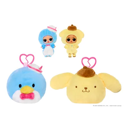 ЛОЛ СЮРПРАЙЗ Двусторонняя плюшевая игрушка с куклой Hello Kitty & Friends с аксессуарами L.O.L. SURPRISE! (70777) - фото 6